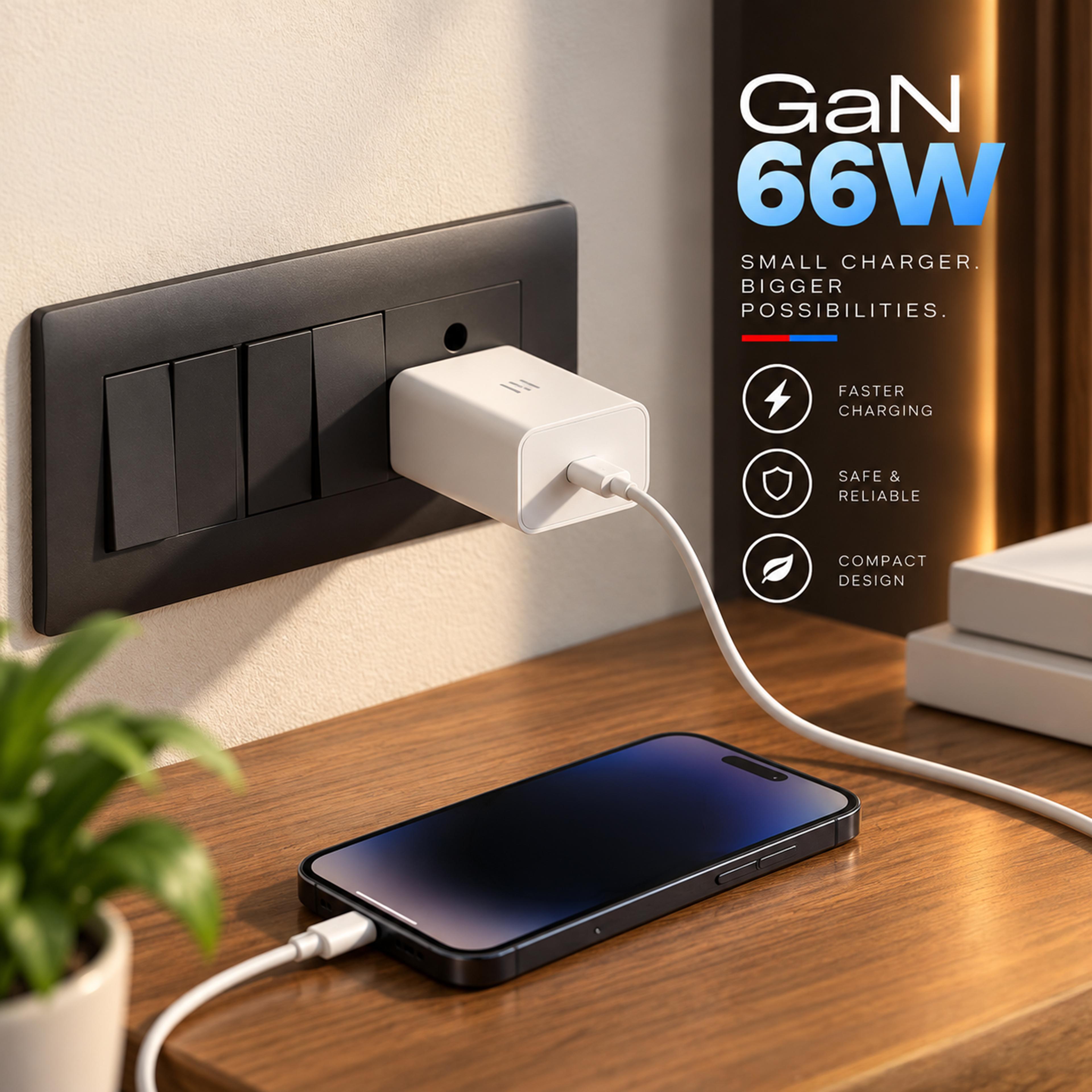 Can a 66W GaN Charger Charge a Laptop and Phone?